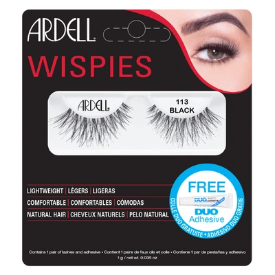 Shop Ardell Wispies False Eyelashes - 113 Black