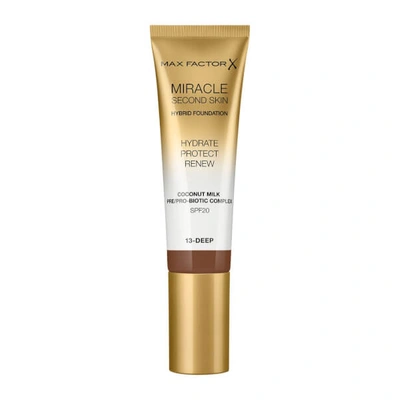 Shop Max Factor Miracle Touch Second Skin 30ml (various Shades) - Deep