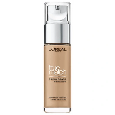 L'oréal Paris True Match Liquid Foundation With Spf And Hyaluronic Acid 30ml (various Shades) - 3.5n Peach In 3.5n Peach