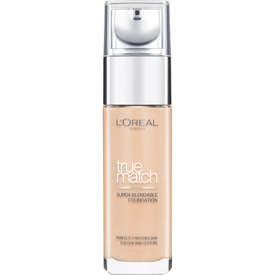 L'oréal Paris True Match Liquid Foundation With Spf And Hyaluronic Acid 30ml (various Shades) - 4n Beige In Beige