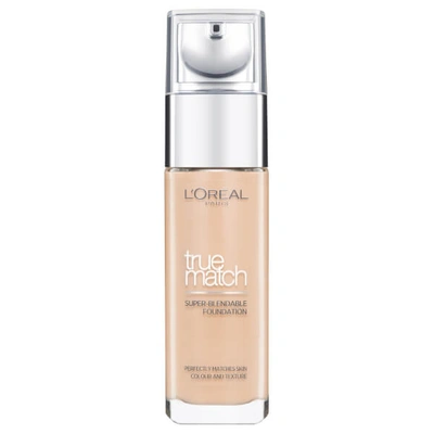L'oréal Paris True Match Liquid Foundation With Spf And Hyaluronic Acid 30ml (various Shades) - 5n Sand In 5n Sand