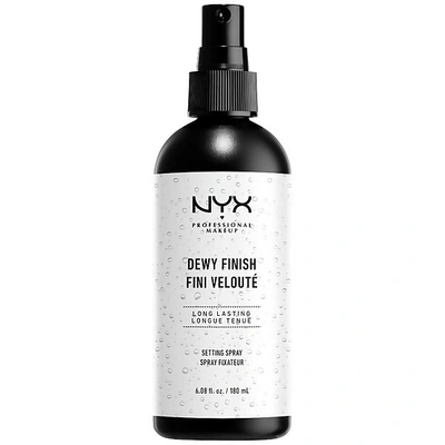 Shop Nyx Professional Makeup Setting Spray - Dewy Finish Longlasting Maxi Size