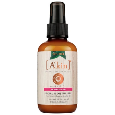 Shop A'kin Rosehip Oil Facial Moisturiser 150ml