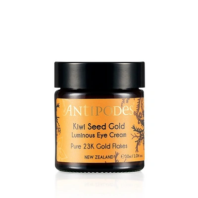 Shop Antipodes Kiwi Seed Gold Luminous Eye Cream 30ml