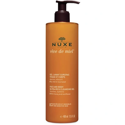 Shop Nuxe Rêve De Miel Face And Body Ultra-rich Cleansing Gel (400ml)