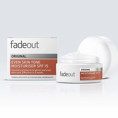 Shop Fade Out Original Even Skin Tone Moisturizer Spf 15 50ml