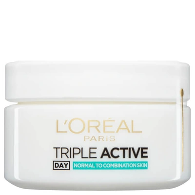 L'oréal Paris Dermo Expertise Triple Active Multi-protection Day Moisturiser - Normal / Combination 50ml