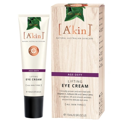 Shop A'kin Age Defy Lifting Eye Cream 15ml