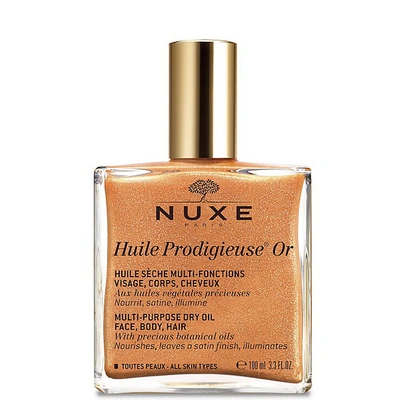 Shop Nuxe Huile Prodigieuse Or Golden Shimmer Multi-purpose Dry Oil 100ml