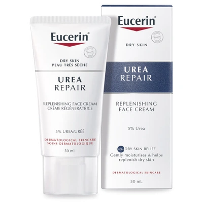 Shop Eucerin Urearepair Replenishing Face Cream With 5% Urea 50ml