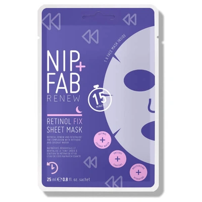 Shop Nip+fab Retinol Fix Sheet Mask 10g