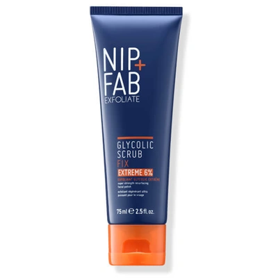 Shop Nip+fab Glycolic Fix Extreme Scrub 6% 75ml