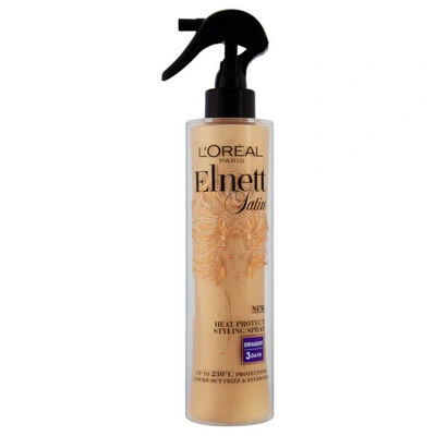 L'oréal Paris Elnett Satin Heat Protect Spray - Straight (170ml)