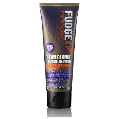 Fudge Professional Fudge Clean Blonde Damage Rewind Shampoo 50ml