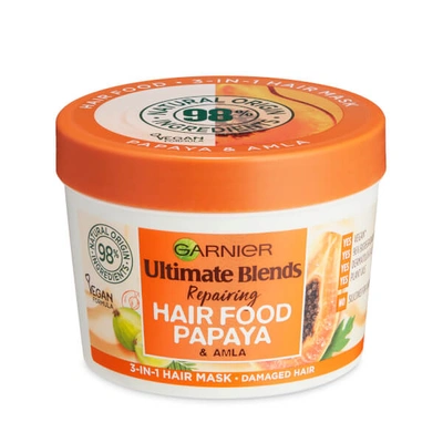 Shop Garnier Ultimate Blends Hair Food Papaya 3-in-1 Damaged Hair Mask Treatment 390ml