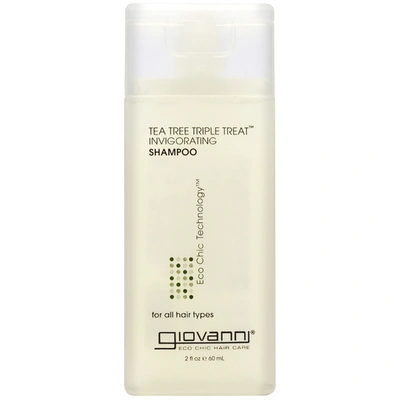 Shop Giovanni Tea Tree Triple Treat Shampoo 60ml