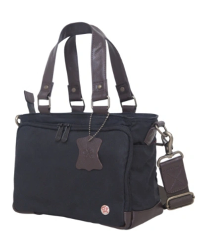 Shop Token Nostrand Waxed Xxs Duffle Bag In Black