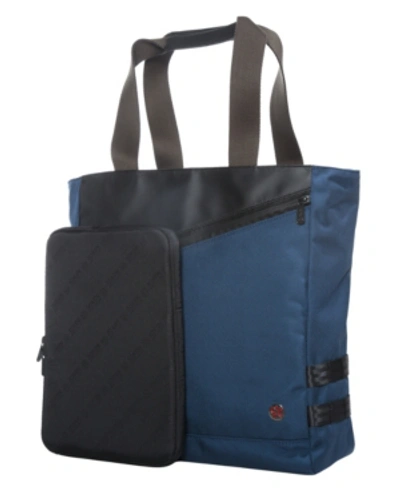 Shop Token Grand Army Tote Bag In Navy