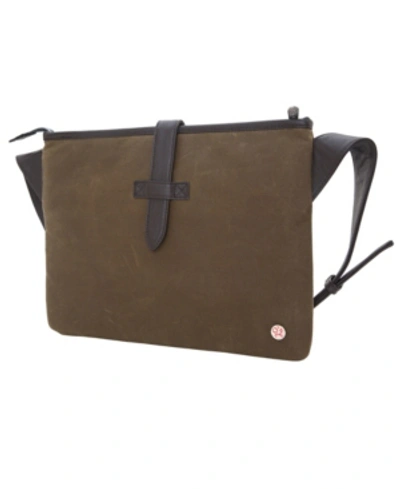 Shop Token Waxed Sterling Shoulder Bag In Tan