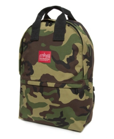 Shop Manhattan Portage Governors Backpack In Green Camo