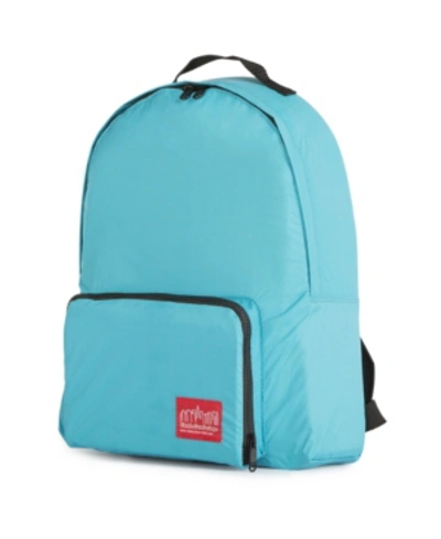 Shop Manhattan Portage Medium Packable Big Apple Jr. Backpack In Turquoise