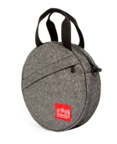 Shop Manhattan Portage Midnight Wonder Wheel Shoulder Bag In Pewter