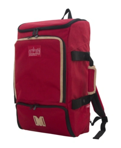 Shop Manhattan Portage Ludlow Convertible Backpack In Red