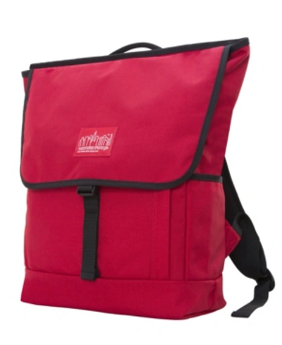 Shop Manhattan Portage Washington Square Backpack In Red