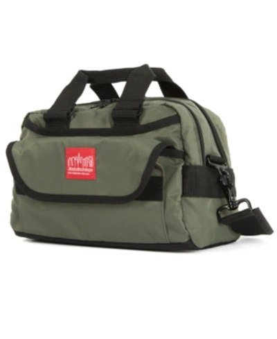 Shop Manhattan Portage Flight Nylon Lenox Shoulder Bag In Olive