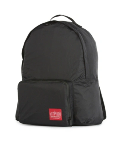 Shop Manhattan Portage Medium Packable Big Apple Jr. Backpack In Black