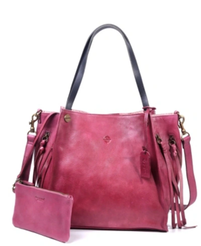 Shop Old Trend Women's Genuine Leather Daisy Tote Bag In Orchid