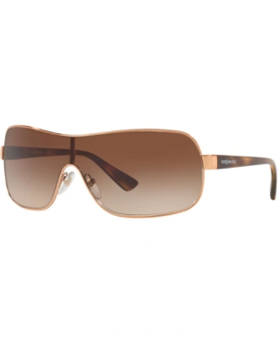 Shop Sunglass Hut Collection Sunglasses, 0hu1008 In Light Brown/brown Gradient