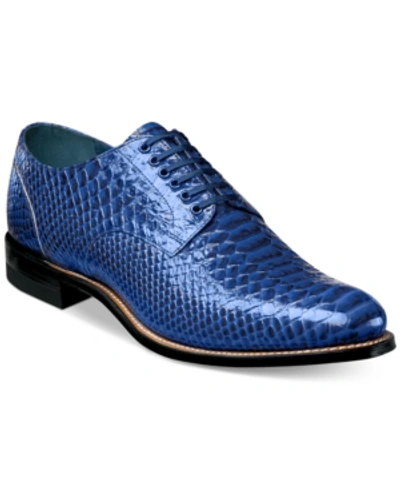 Shop Stacy Adams Men's Madison Oxford In Blue