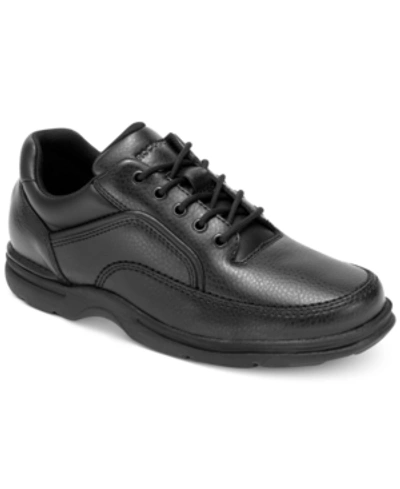 Shop Rockport Men's Eureka Walking Shoes In Black