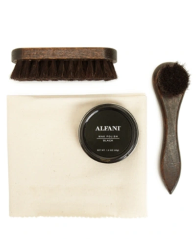 Shop Alfani Shoe Accessories 4 Piece Pro Shoe Care Kit, Created For Macy's In Brown