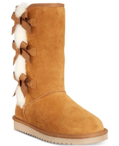 Koolaburra By Ugg Women's Victoria Boots In Chestnut