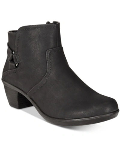 Shop Easy Street Dawnta Booties In Black Matte