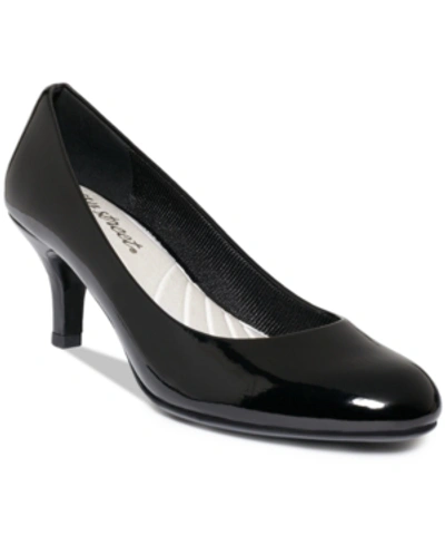 Shop Easy Street Passion Pumps In Black Patent