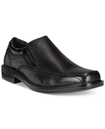 Shop Dockers Men's Edson Faux Leather Slip-on Loafers In Black