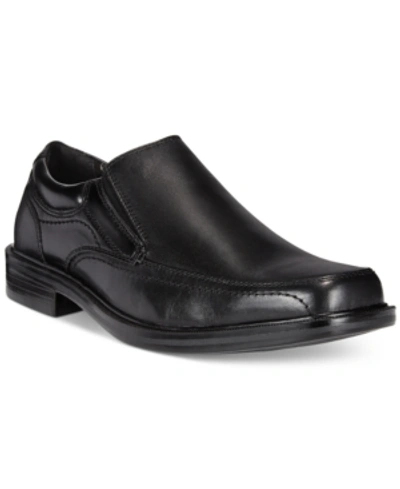 Dockers Mens Turner Slip Resistant Slip On Casual Loafer Safety Shoes In Black