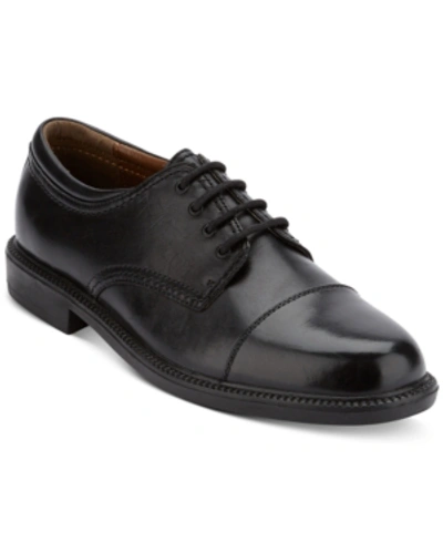 Shop Dockers Men's Gordon Cap Toe Oxford In Black