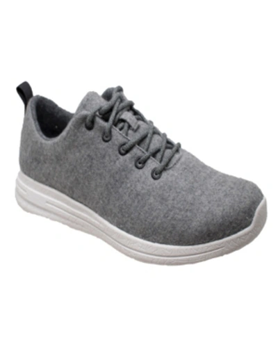 Shop Adtec Men's Real Wool Casual Men's Shoes In Gray