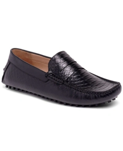 Carlos By Carlos Santana Ritchie Penny Loafer In Black