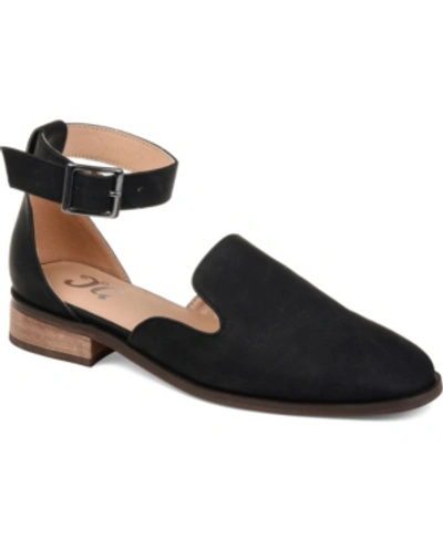 Shop Journee Collection Women's Loreta Flats In Black