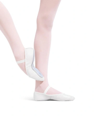 Shop Capezio Little Girls Daisy Ballet Shoe In White