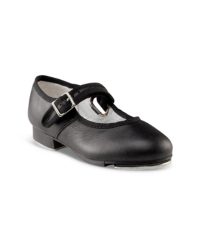 Shop Capezio Little Girls Mary Jane Tap Shoe In Charcoal