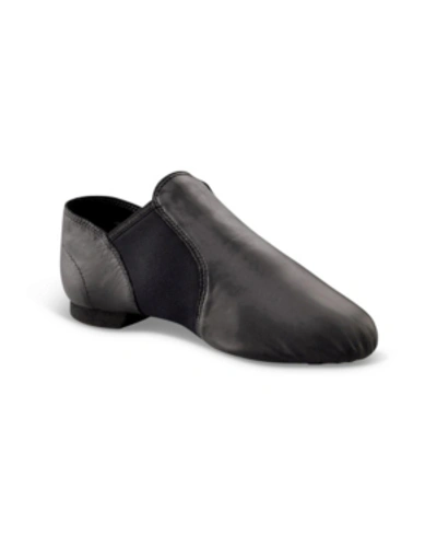 Shop Capezio Toddler Boys And Girls E Series Jazz Slip On Shoes In Black