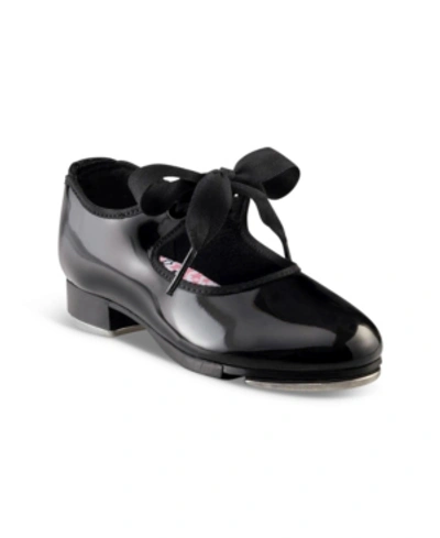 Shop Capezio Little Girls Jr. Tyette Tap Shoe In Black