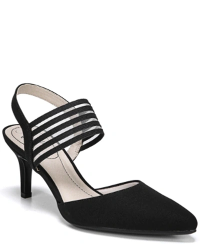 Shop Lifestride Sanya Slingback Pumps Women's Shoes In Black