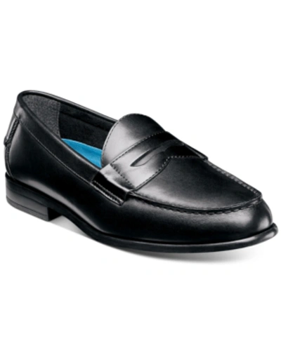 Shop Nunn Bush Men's Drexel Penny Loafers With Kore Comfort Technology In Black
